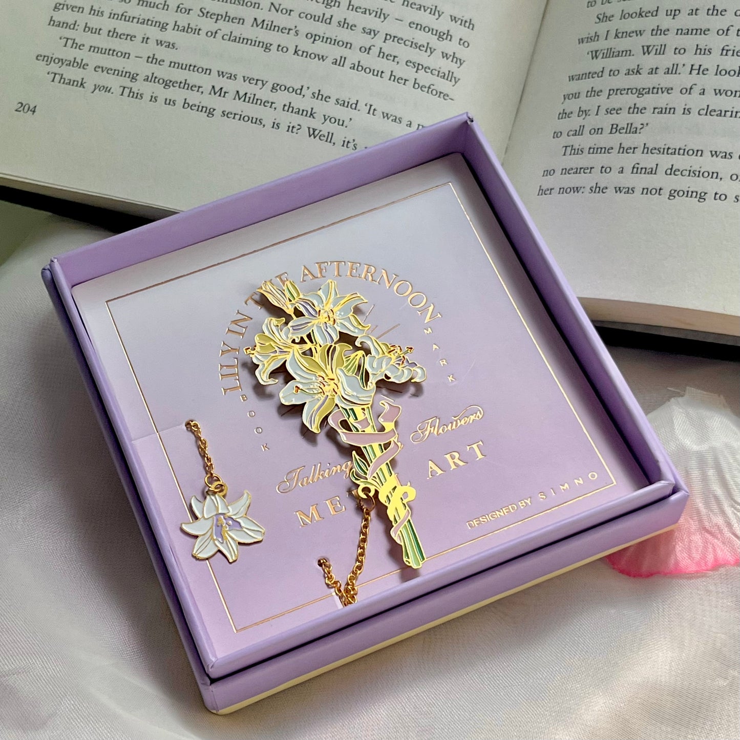 Floral Bouquet Bookmark