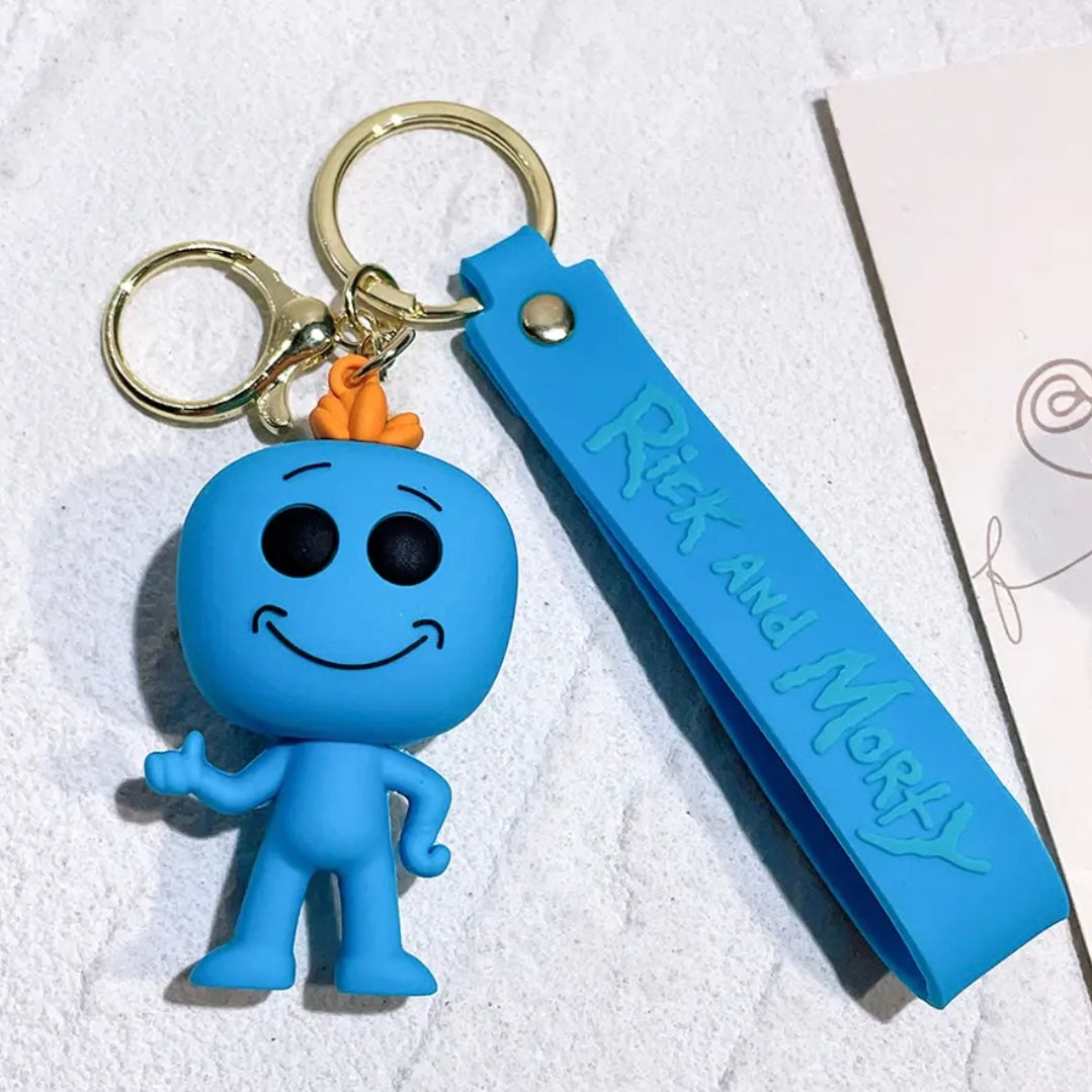 Rick and Morty Keychain