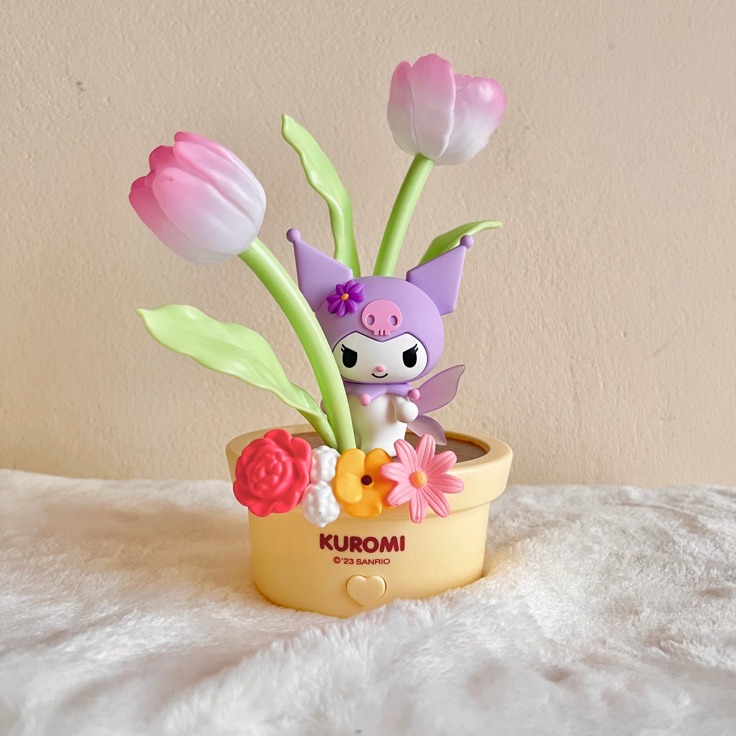 Lámpara de tulipán de hadas de jardín Sanrio