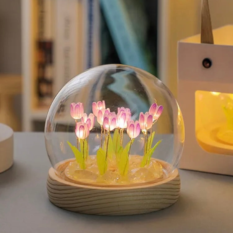 DIY Tulip Lamp