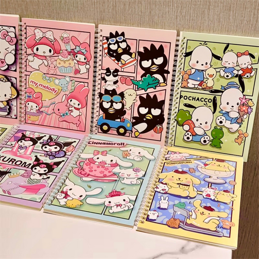 Sanrio A5 Notebooks