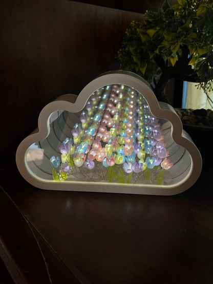 DIY Cloud Tulip Lamp