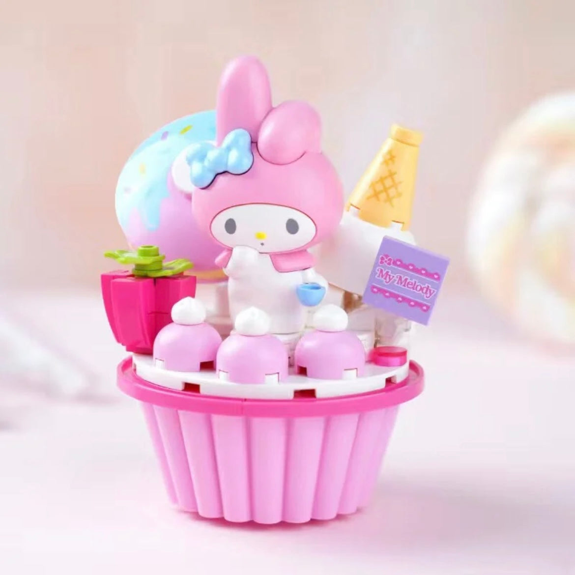 Serie de cupcakes de personajes de Sanrio