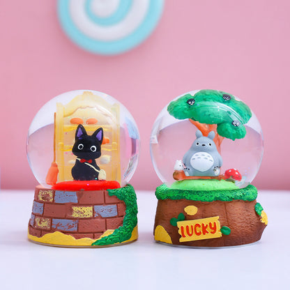 Studio Ghibli Forest Spirit Snow Globe Blind Box