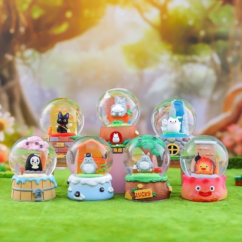Studio Ghibli Forest Spirit Snow Globe Blind Box