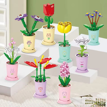 Mini Flower Building Blocks