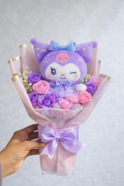 Kuromi Plushie Bouquet