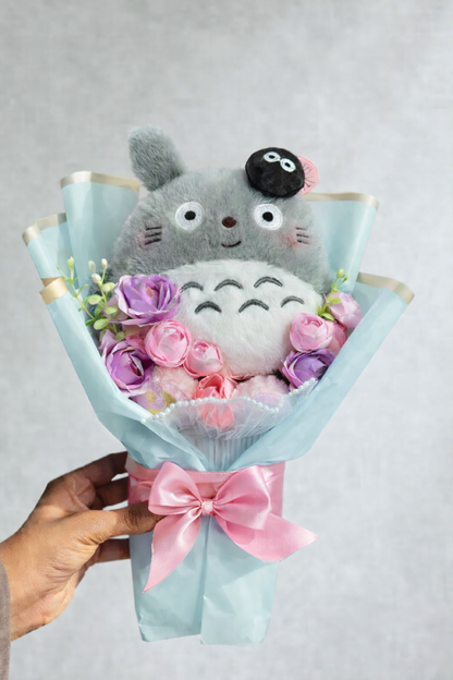 Totoro Plushie Bouquet