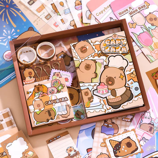 Happy Capybara Journal Set