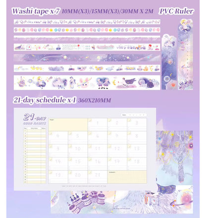 Purple Moon Deluxe Journal Set