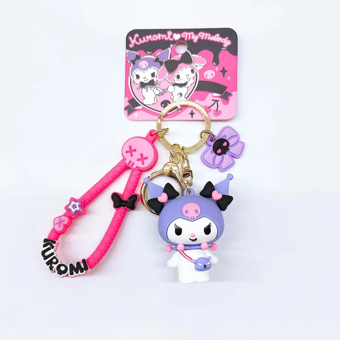 Kuromi & My Melody Keychain