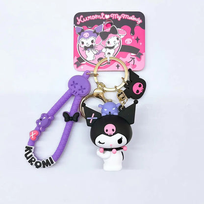 Kuromi & My Melody Keychain